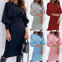 Laden Sie das Bild in den Galerie-Viewer, Hip-Kleid mit hoher Taille
