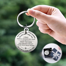 Laden Sie das Bild in den Galerie-Viewer, „Ich bete, dass du immer in Sicherheit bist“-Schlüsselanhänger