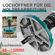 Laden Sie das Bild in den Galerie-Viewer, Verstellbarer Lochöffner für Holzbearbeitung