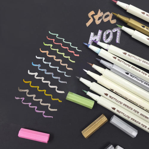10 Farben Metallstifte