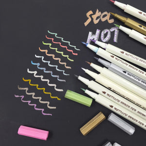 10 Farben Metallstifte