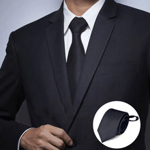 Laden Sie das Bild in den Galerie-Viewer, Einfache und bequeme Krawatte mit Reißverschluss
