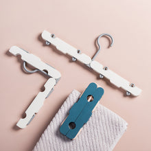 Laden Sie das Bild in den Galerie-Viewer, Reisenotwendiger faltbarer Kleiderständer, 2 Stück