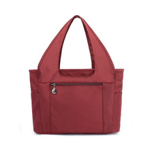 Laden Sie das Bild in den Galerie-Viewer, Leichte Einfarbige Outdoor-Reisetasche Aus Nylon