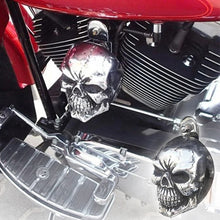 Laden Sie das Bild in den Galerie-Viewer, Motorrad Schädel Hupenabdeckung