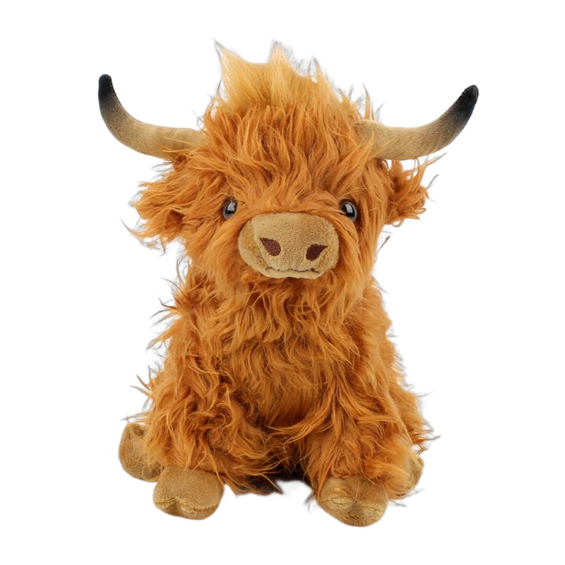 Kinderspielzeug - Plüschpuppe Kuh