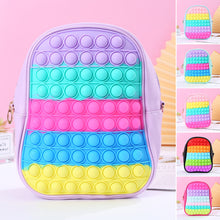 Laden Sie das Bild in den Galerie-Viewer, Kreativer Rucksack aus Leder für Kinder