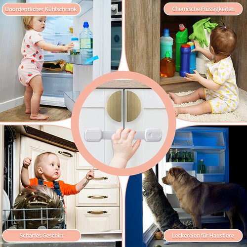 Sicherheitsschloss aus Kunststoff für Baby