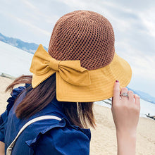 Laden Sie das Bild in den Galerie-Viewer, Sommer gewebter Sonnenschutzhut