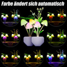 Laden Sie das Bild in den Galerie-Viewer, Magisches Pilz-LED-Nachtlicht mit Farbwechsel