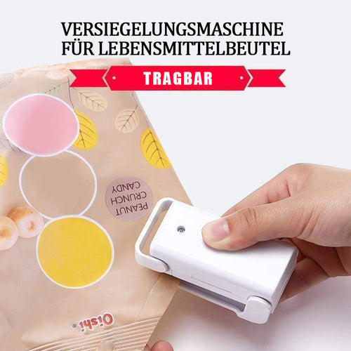 Tragbare Lebensmittelbeutel-Versiegelungsmaschine