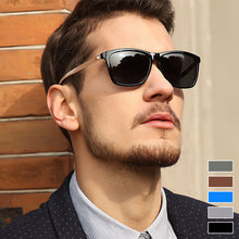 Laden Sie das Bild in den Galerie-Viewer, Polarisierte Herren-Sonnenbrille aus Magnesiumlegierung