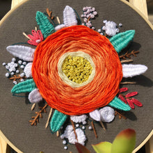 Laden Sie das Bild in den Galerie-Viewer, Handgemachte kreative DIY-Blumenstickerei