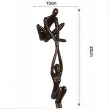 Laden Sie das Bild in den Galerie-Viewer, Bronzeskulptur Harzdekoration