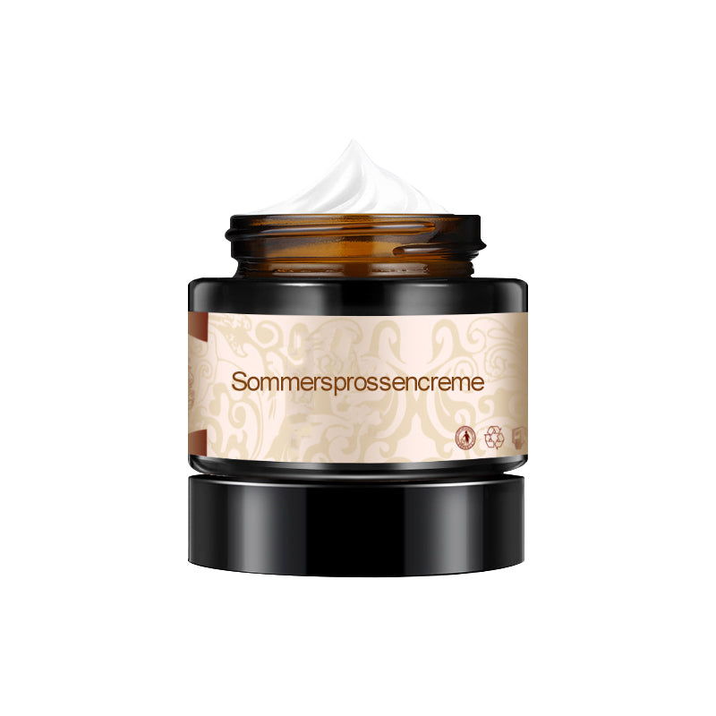 Pflanzenaufhellende Melanin-Sommersprossencreme