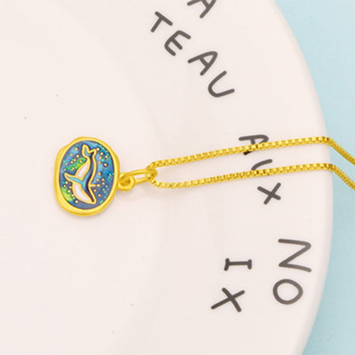 Halskette mit Sternenwal für Kinder