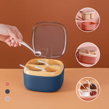 Laden Sie das Bild in den Galerie-Viewer, Gewürzbox mit vier Rosten für die Küche mit Deckel