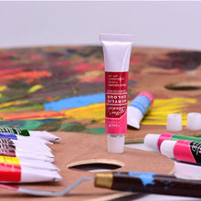 Laden Sie das Bild in den Galerie-Viewer, 12 Farbiges Acrylfarbenset für Kinder
