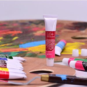 12 Farbiges Acrylfarbenset für Kinder