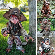 Laden Sie das Bild in den Galerie-Viewer, Kobold Gartendekoration aus Harz