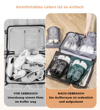 Laden Sie das Bild in den Galerie-Viewer, Staubdichte Aufbewahrungstasche aus Vliesstoff für Schuhe