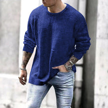 Laden Sie das Bild in den Galerie-Viewer, Modischer Strickpullover für Herren