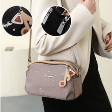 Laden Sie das Bild in den Galerie-Viewer, Damen lässige leichte bedruckte Umhängetasche aus Oxford-Stoff