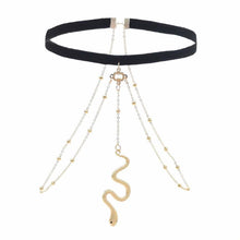 Laden Sie das Bild in den Galerie-Viewer, Modische Schlangenbeinkette aus Legierung