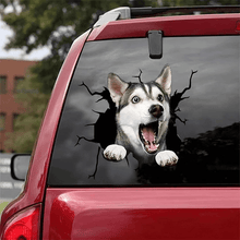 Laden Sie das Bild in den Galerie-Viewer, Kreativer Hundeaufkleber für Autofenster