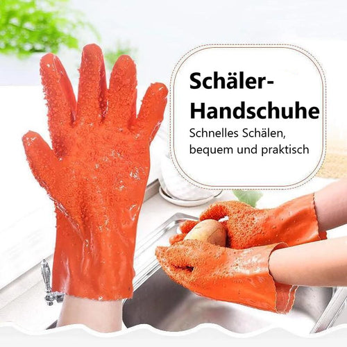 Gemüse Reiniger Handschuhe