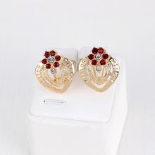 Laden Sie das Bild in den Galerie-Viewer, Vierteiliges Schmuckset aus Legierung