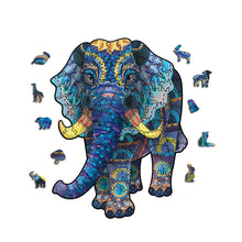 Laden Sie das Bild in den Galerie-Viewer, 3D-Tier-Puzzle-Spielzeug aus Holz