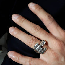 Laden Sie das Bild in den Galerie-Viewer, Modischer verstellbarer Fingerring