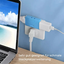 Laden Sie das Bild in den Galerie-Viewer, 3 in 1 drehbarer Steckdosenkonverter