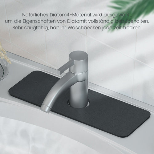Absorbierendes Pad aus Diatomeenschlamm für Wasserhähne