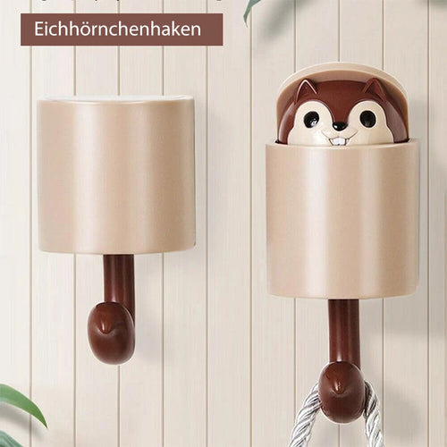 Magischer süßer Eichhörnchenhaken