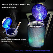 Laden Sie das Bild in den Galerie-Viewer, Bunter LED Autoaschenbecher