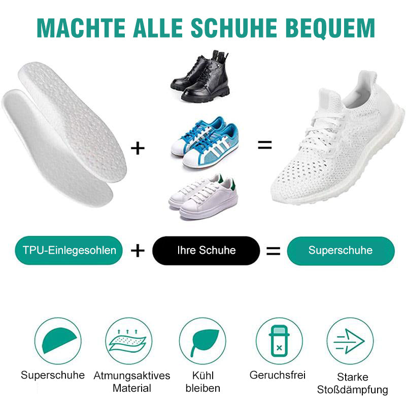 Schwammerhöhung Einlegesohlen Schuheinlagen