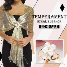 Laden Sie das Bild in den Galerie-Viewer, Einfache Elegante Seidenschalschnalle