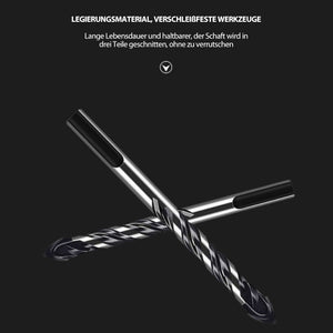 Aluminium-Twist-Dreieck-Bit