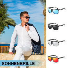Laden Sie das Bild in den Galerie-Viewer, 2021 polarisierte Sonnenbrille mit schwarzem Rahmen