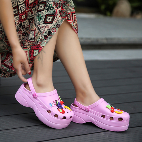 Damen Sommer Lochschuhe