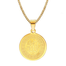 Laden Sie das Bild in den Galerie-Viewer, Allah Medaillon Halskette