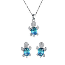 Laden Sie das Bild in den Galerie-Viewer, Schildkröte Schmuckset