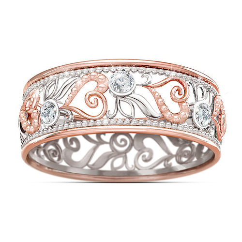 Damen Gold Graziöser Ring