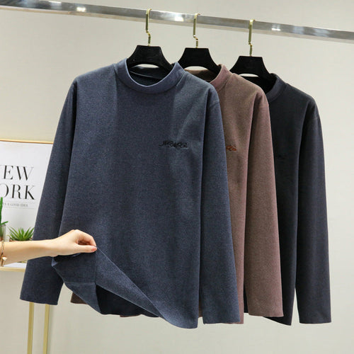 Warme Halbrollkragenpullover für Herren