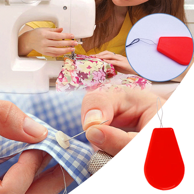 Tragbarer und praktischer Nadeleinfädler