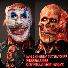 Laden Sie das Bild in den Galerie-Viewer, Halloween Totenkopf zerreißbare Maske