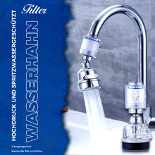 Laden Sie das Bild in den Galerie-Viewer, Spritzwassergeschützter Druckfilterhahn mit drei Geschwindigkeiten