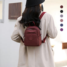 Laden Sie das Bild in den Galerie-Viewer, Einfarbiger Lässiger Multifunktionaler Mini-Rucksack